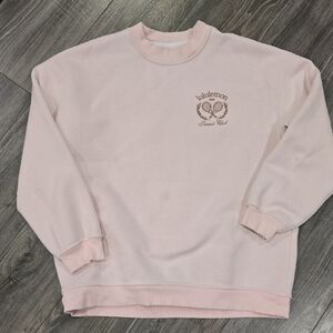 Lululemon Heavyweight Fleece Pullover Strawberry Milkshake- LARGE